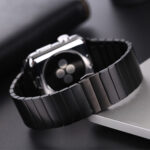 Stainless Steel Band for Apple Watch with Butterfly Buckle - Image 4