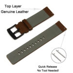 Genuine Leather Watch Band for Samsung Galaxy Watch - Image 5