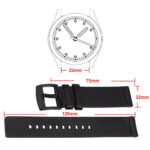 Genuine Leather Watch Band for Samsung Galaxy Watch - Image 7
