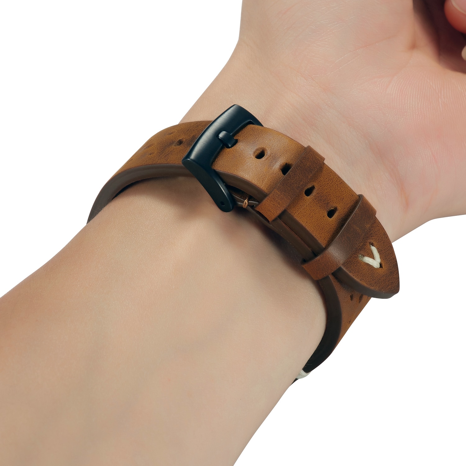 Universal Quick Release Leather Watchband