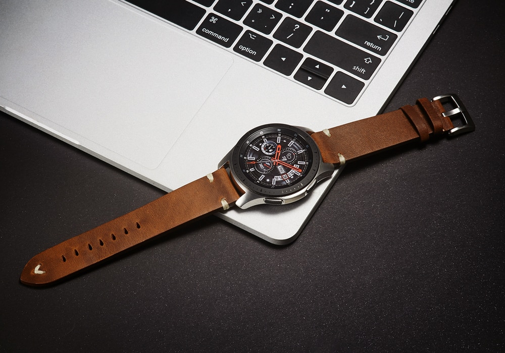 Universal Quick Release Leather Watchband
