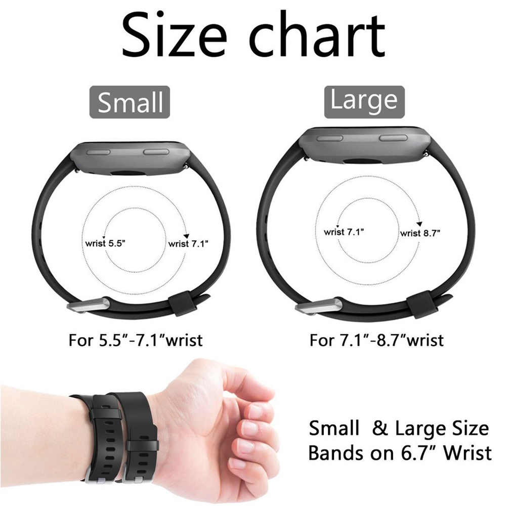 All Fitbit Versa Silicone Strap All Fitbit Versa Silicone Strap