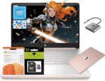 HP 14 Laptop, Quad-Core (Beat i3) 8GB RAM 256GB Storage(128GB UFS + 128GB SD Card) 1-Year Office 365 Copilot AI Computer for Student Study Back to School Win11 w/GM Accessory - Image 2