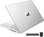 HP Stream 14" HD BrightView Laptop, Intel Celeron N4120, 16GB RAM, 288GB Storage (128GB UFS + 160GB Docking Station Set), Intel UHD Graphics, 720p Webcam, Wi-Fi, 1 Year Office 365, Win 11 S, Silver - Image 3