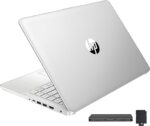HP Stream 14" HD BrightView Laptop, Intel Celeron N4120, 16GB RAM, 288GB Storage (128GB UFS + 160GB Docking Station Set), Intel UHD Graphics, 720p Webcam, Wi-Fi, 1 Year Office 365, Win 11 S, Silver - Image 5