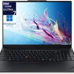 Lenovo ThinkPad E16 Gen 3 Business Laptop Computer, Intel Ultra 7 255H (2026 Edition), 16GB DDR5 & 512GB SSD, Long Battery Life, AI-Ready, Fingerprint Reader, Windows 11 Pro, Multiple I/O Ports