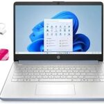 HP 2025 Student Business Laptop, Intel Processor N150(up to 3.6 GHz), 14 Inch LED Screen,8G RAM, 128GB Storange,1 Year Office 365, Windows 11 Home,Sky Blue,w/YYY Accessories