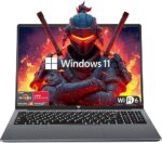 KAIGERR Gaming Laptop, Laptops with AMD Ryzen 4300U(Up to 3.7GHz), 16GB DDR4 512GB SSD Laptop Computer, 16.0inch Windοws 11 Laptop, 1920P FHD Display, WiFi 6, USB3.2, Type_C - Image 5