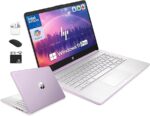 HP 14" Laptop Computer for 2026 Student Business Productivity, MS Office & Win 11 Pro, Copilot AI, Intel 4-Core CPU, 4GB DDR5 RAM, 628GB Storage (128GB UFS+500GB Ext), Wi-Fi 6, HubxcelAddon, Lavender - Image 2