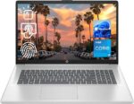 Newest HP 17t Laptop, 17.3" HD+ Touchscreen, Intel Core i5-1135G7 Processor 2.4GHz to 4.2GHz, 16GB RAM, 512GB PCIe SSD, Webcam, Wi-Fi 6, Backlit Keyboard, Windows 11 Home, Silver - Image 2