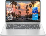 Newest HP 17t Laptop, 17.3" HD+ Touchscreen, Intel Core i5-1135G7 Processor 2.4GHz to 4.2GHz, 16GB RAM, 512GB PCIe SSD, Webcam, Wi-Fi 6, Backlit Keyboard, Windows 11 Home, Silver - Image 4
