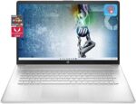 HP 2023 17.3" HD Touchscreen Laptop, for Business and Students, AMD Ryzen 5 7530U (Beats i7-1165G7), 16GB RAM, 1TB SSD, AMD Radeon Graphics, Wi-Fi 6, Bluetooth, Webcam, Windows 11 Home