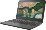 Lenovo 11.6" 300e Chromebook Touchscreen LCD 2 in 1- MediaTek M8173C Quad-core 2.1GHz 4GB LPDDR3 32GB Flash Memory Chrome OS Model 81H00000US (Renewed) - Image 2