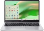 Acer Chromebook 315 Laptop, Celeron N4500, 15.6" Full HD IPS Display, 4GB LPDDR4X, 64GB eMMC, Wi-Fi 6, DTS Audio, USB Type-C, Chrome OS, CB315-4H-C8XU, Silver