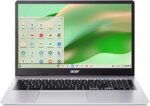 Acer Chromebook 315 Laptop, Celeron N4500, 15.6" Full HD IPS Display, 4GB LPDDR4X, 64GB eMMC, Wi-Fi 6, DTS Audio, USB Type-C, Chrome OS, CB315-4H-C8XU, Silver - Image 2
