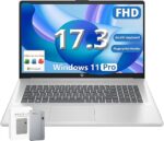 HP 17 Laptop for Office Business - 64 GB RAM, 2 TB SSD, Intel i5-1334U(Up to 4.6 GHz), 17.3" FHD Display, Backlit Keyboard, Fingerprint Reader, Privacy Webcam, Windows 11 Pro, Bundle AI Voice Recorder - Image 5