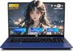 NIMO 15.6" IPS FHD-Student-Laptop, Intel Twin Lake N150 (4 Cores Up to 3.6GHz) with 2-Years-Warranty, 65W Type-C, Fingerprint, Backlit Keyboard, 53.58Wh Battery 8GB RAM 256GB SSD for Office and Home - Image 3