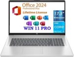 HP Business Laptop, 17.3" HD+ Display,13th Gen Intel Core i5-1334U Processor, 64GB RAM, 2TB NVMe SSD, Free Lifetime Office 2024, Long Battery Life, WiFi 6 Windows 11 Pro,Natural Silver - Image 3