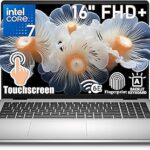 Dell 16 Touchscreen Laptop for Business & Home Student, Intel Core 7 150U Processor, AI Copilot+ PC, 32GB DDR5 RAM, 1TB PCIe SSD, WiFi 6E, Fingerprint, Backlit KB, Office 365, Windows 11 Home