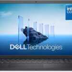 Dell 15 Laptop DC15250-15.6-inch FHD 120Hz Display, Intel Core 3 Processor 100U, 8GB DDR4 RAM, 512GB SSD, Intel UHD Graphics, Windows 11 Home, Onsite Service - Carbon Black