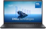 Dell 15 Laptop DC15250-15.6-inch FHD 120Hz Display, Intel Core 3 Processor 100U, 8GB DDR4 RAM, 512GB SSD, Intel UHD Graphics, Windows 11 Home, Onsite Service - Carbon Black - Image 2