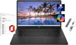 HP 2025 17.3" HD+ Laptop, with Free Lifetime Microsoft Office 2024, Intel Core i5-1334U, 16GB RAM, 256GB SSD, Intel Iris Xe Graphics, Windows 11 Pro, Jet Black, with USB Hub - Image 3