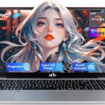 NIMO 15.6'' IPS FHD Laptop, 16GB RAM 512GB SSD AMD Ryzen 5(Beat i5-1135G7, 4 Cores Up to 3.7GHz) Student Computer with 65W Type-C, 2 Years Warranty, Fingerprint, Backlit Keyboard, BT5.2, for Home