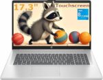 HP 17.3" Touch Laptop Computer, Intel 8-Cores i3 Processor, 8GB RAM, 512GB SSD, Ideal Laptop for Business & Students, AI Copilot, Lifetime Office 365, Windows 11 Home - Image 2