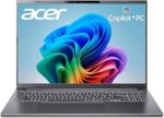acer Aspire 16 AI Copilot+ PC | 16" WUXGA 120Hz Multi-Touch Display | Snapdragon X X1-26-100 | NPU: 45 Tops - GPU: Up to 1.7 TFLOPs | 16GB LPDDR5X | 512GB PCIe Gen 4 SSD | Wi-Fi 7 | A16-11MT-X669 - Image 3