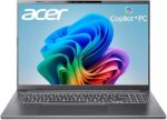 acer Aspire 16 AI Copilot+ PC | 16" WUXGA 120Hz Multi-Touch Display | Snapdragon X X1-26-100 | NPU: 45 Tops - GPU: Up to 1.7 TFLOPs | 16GB LPDDR5X | 512GB PCIe Gen 4 SSD | Wi-Fi 7 | A16-11MT-X669 - Image 4