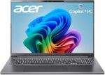 acer Aspire 16 AI Copilot+ PC | 16" WUXGA 120Hz Multi-Touch Display | Snapdragon X X1-26-100 | NPU: 45 Tops - GPU: Up to 1.7 TFLOPs | 16GB LPDDR5X | 512GB PCIe Gen 4 SSD | Wi-Fi 7 | A16-11MT-X669 - Image 5