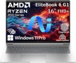 HP EliteBook 6 G1a AI PC | 16" Business Laptop | AMD Ryzen 5 220 | 32GB DDR5 RAM |1TB SSD | WUXGA Anti-Glare Display | Fingerprint Reader | Thunderbolt 4 | Windows 11 Pro | Backlit Keyboard - Image 3