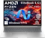 HP EliteBook 6 G1a AI PC | 16" Business Laptop | AMD Ryzen 5 220 | 32GB DDR5 RAM |1TB SSD | WUXGA Anti-Glare Display | Fingerprint Reader | Thunderbolt 4 | Windows 11 Pro | Backlit Keyboard - Image 2