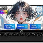 NIMO 15.6" FHD-IPS-Laptop, Intel i5-12450H 8 Cores 32GB RAM 1TB SSD (Beat i7-11800H, Up to 4.4 GHz) 100W Type-C Fingerprint Backlit Keyboard for Professionals & Students Office, Study & Travel