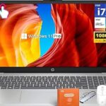 HP 15.6" FHD Touchscreen Business Laptop, Intel 10-Core i7-1355U(up to 5.0 GHz), 32 GB RAM, 1 TB SSD, Intel Iris Xe Graphics, Wi-Fi 6, HD Camera, HDMI, Fast Charge, Microsoft Copilot, Windows 11 Pro