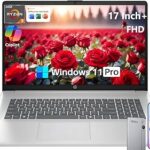 HP 17 Inch Laptop, 17.3" FHD IPS Display, AMD Ryzen 5 7430U (Up to 4.5GHz), 20 GB RAM, 512 GB SSD, Wi-Fi 6, Bluetooth 5.4, Windows 11 Pro, Copilot AI Key, Numeric Keypad, w/RECOLX AI Voice Recorder