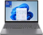 Lenovo IdeaPad Slim 3 Laptop 16" FHD+ Computer for Home Office, Intel 8-Core i5-13420H, 8GB DDR5 RAM, 256GB PCIe SSD, WiFi 6, Bluetooth 5.2, AI Copilot, Luna Grey, Windows 11 Home
