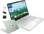 HP 14" Laptop Computer for 2026 Student Business Productivity, MS Office & Win 11 Pro, Copilot AI, Intel 4-Core CPU, 4GB DDR5 RAM, 628GB Storage (128GB UFS+500GB Ext), Wi-Fi 6, HubxcelAddon, Green - Image 4