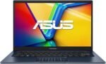 ASUS Vivobook 14" FHD Laptop, Intel Core i3-1315U Processor, 8GB RAM, 128GB SSD, Windows 11 Home, Intel UHD Graphics, Wi-Fi, Bluetooth, Quiet Blue, X1404VA-I38128 - Image 3