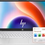 HP Ultrabook Laptop • Microsoft 365 • 8GB RAM • Intel 13th 4-Cores N100 • 128GB SSD Storage • Win 11 • no Mouse • Sliver | Everyday Essential and High Performance