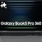 Samsung 16” Galaxy Book5 Pro 360 Copilot+ PC, AI Computer, Intel Core 7 Ultra Processor, 3K AMOLED (2880x1800) Touchscreen, S Pen,120Hz, Dolby Atmos, Student Laptop, Lightweight, All-Day Battery Life