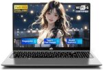 NIMO 15.6" IPS FHD-Student-Laptop, Intel Twin Lake N150 (4 Cores Up to 3.6GHz) with 2-Years-Warranty, 65W Type-C, Fingerprint, Backlit Keyboard, 53.58Wh Battery 4GB RAM 128GB SSD for Office - Image 3