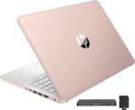 HP Stream 14" HD BrightView Laptop, Intel Celeron N4120, 16GB RAM, 416GB Storage (128GB eMMC + 288GB Docking Station Set), Intel UHD Graphics, 720p Camera, Wi-Fi, 1 Year Office 365, Win 11 S, Gold - Image 2