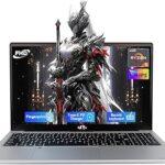 NIMO 15.6'' IPS FHD-Laptop, 8GB RAM 256GB SSD AMD Ryzen 5(Beat i5-1135G7, 4 Cores Up to 3.7GHz) Student Computer with 2 Years Warranty, 65W Type-C, Fingerprint, Backlit Keyboard, 180°Viewing
