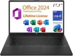 HP Business Laptop, 17.3" HD+ Display,13th Gen Intel Core i5-1334U Processor, 64GB RAM, 1TB NVMe SSD, Free Lifetime Office 2024, Long Battery Life, WiFi 6 Windows 11 Pro, Jet Black - Image 5