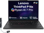 Lenovo Thinkpad P16s Mobile Workstation 16.0" 60Hz Touchscreen IPS 4K Display (AMD Ryzen AI 7 PRO 350, AMD Radeon 860M, 64GB DDR5, 1TB PCIe SSD, Backlit KB, Win 11 Pro) w/DKZ USB Port Expander - Image 5