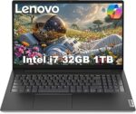 Lenovo Laptop Computer for Business & Student, 15.6" FHD, Intel 10-Core i7-240H (> Ultra 7 155U), 32GB DDR5, 1TB SSD, V Series Beat Ideapad, Webcam w/Shutter, Numeric Keypad, Win 11 Home w/Copilot