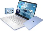 HP 14” Ultra Light Thin Laptop Computer 2026 Premium, MS Office, Copilot AI, 4-Core Intel CPU, 4GB DDR5 RAM, 628GB Storage (128GB UFS+500GB Ext), Long Battery, MarxsolAccessory, Win 11 Pro, Sky Blue - Image 4