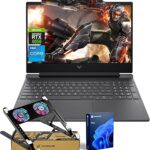 HP Victus 15 Intel i5-13420H (Beats Intel i7-12650H), NVIDIA RTX 4050 Gaming Laptop, 15.6 FHD 144Hz IPS, 32GB RAM, 1TB SSD, Wi-Fi 6, Backlit KB, Win11 Pro, Bundle with PCO Notebook Folding Radiator - Image 2