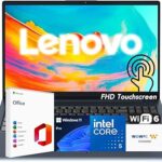 Lenovo IdeaPad Business Laptop, 15.6" FHD Touchscreen Display, Intel 13th 10-Core i5 CPU (Up to 4.6 GHz), 16GB RAM, 1TB SSD, Copilot AI Ready, Wi-Fi 6, Windows 11 Pro with Microsoft Office, WOWPC USB